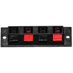 PROFICON 4P TERM SPEAK BOARD 1 TERMINAL CONNECTOR ηχείων οικονομική επαφή τεσσάρων πόλων για ηχεία